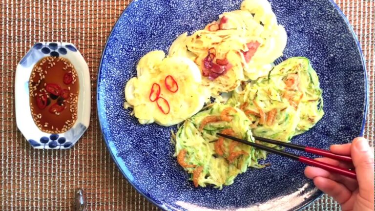 春のチジミ２種（新ジャガ・新タマ）