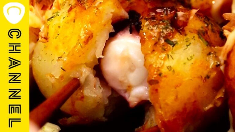 たこ焼き風じゃがもち │ Potato mochi Takoyaki
