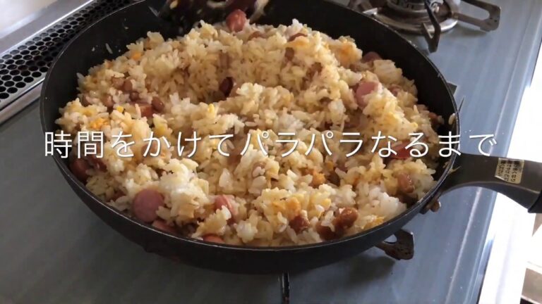 キムチあんかけ納豆チャーハン