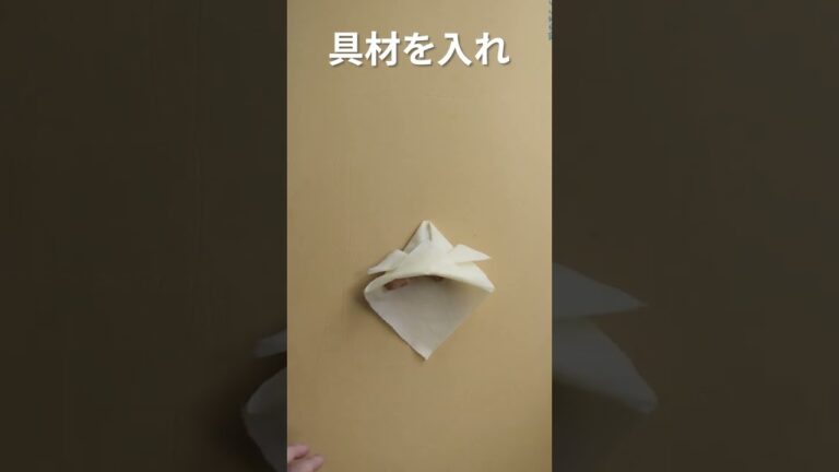 ＼ こどもの日におすすめ ／ カブト春巻き #shorts