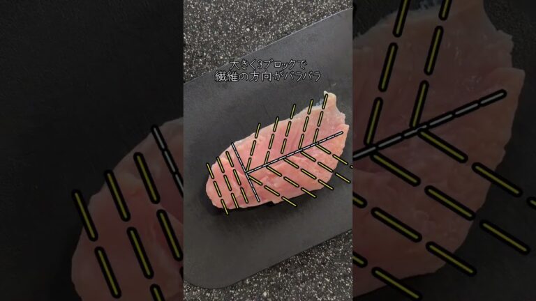 【裏技】鶏むね肉を柔らかくする！切り方編 #shorts #料理 #簡単レシピ #裏技 #鶏むね肉 #fyp #fypシ