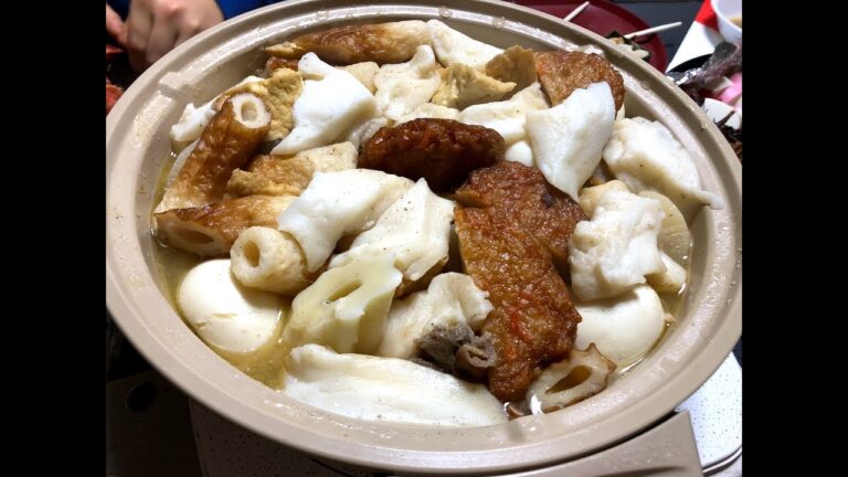 簡単牛スジ白出汁おでん