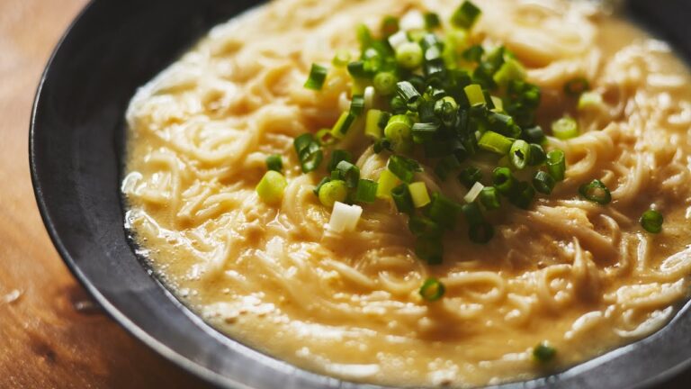 【そうめんアレンジレシピ】5分で簡単にとろとろな油ぞうめんをつくりました〜♪無限に食べれる美味しさ！！