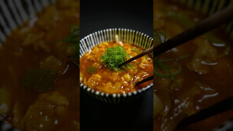 ネギが主役のカレーうどん