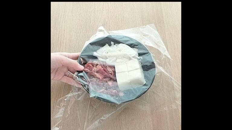 レンジで肉豆腐が簡単に作れます☆彡 #Shorts