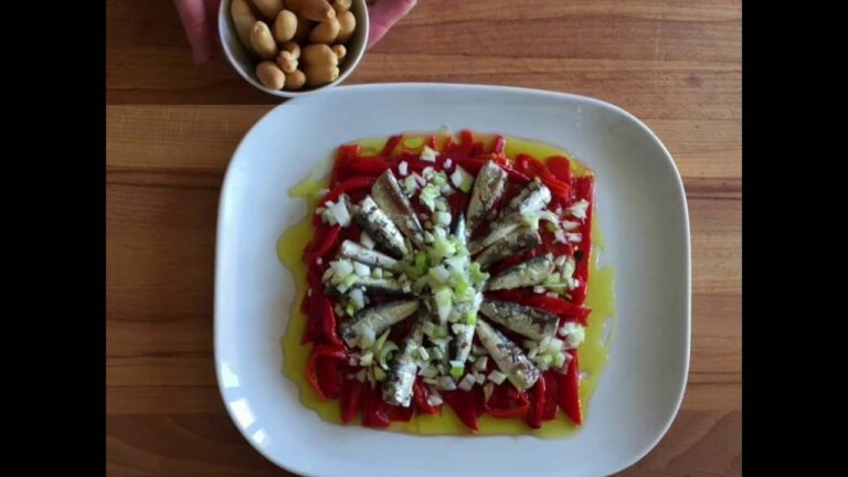 #Olmedatelier: Sardines and Piquillo Peppers Salad Olmeda Origenes