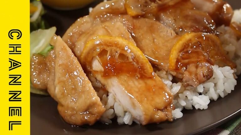 レモンジンジャーポーク｜C CHANNELレシピ