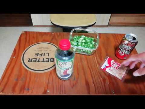 大阪のスタミナうどんを作って優雅にランチ・・・(´；ω；｀)