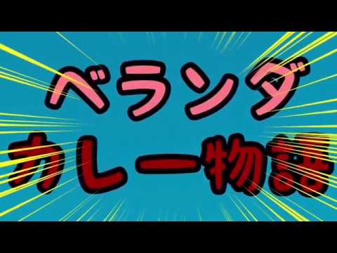 【エビカレー】久しぶりにベランダランチします‼️