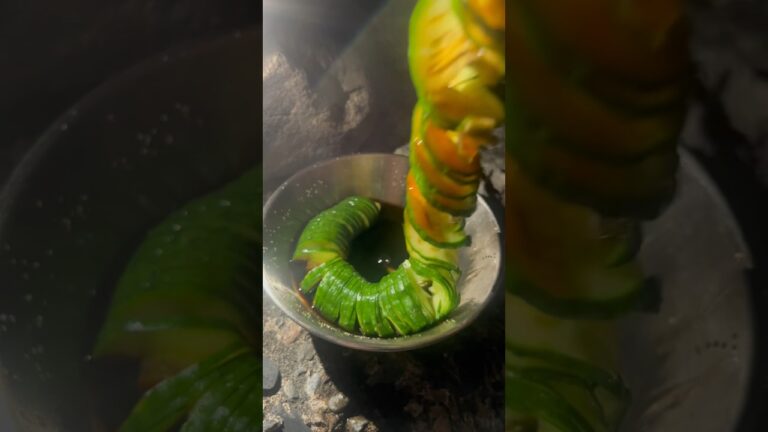 ジャバラきゅうりの醤油漬け🥒  #asmr #outdoorcooking #foodvideo #cooking #asmrcooking