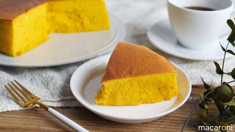 かぼちゃのスフレチーズケーキ のレシピ 作り方【ベジおやつ】