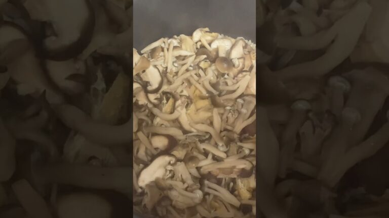 #shorts きのこがたっぷり炊き込みご飯作った最高に美味しかった