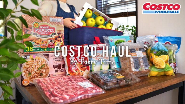 コストコ購入品と朝昼晩ご飯／スペアリブのコーラ煮とレモンクリームパスタ／ふたり暮らしVLOG