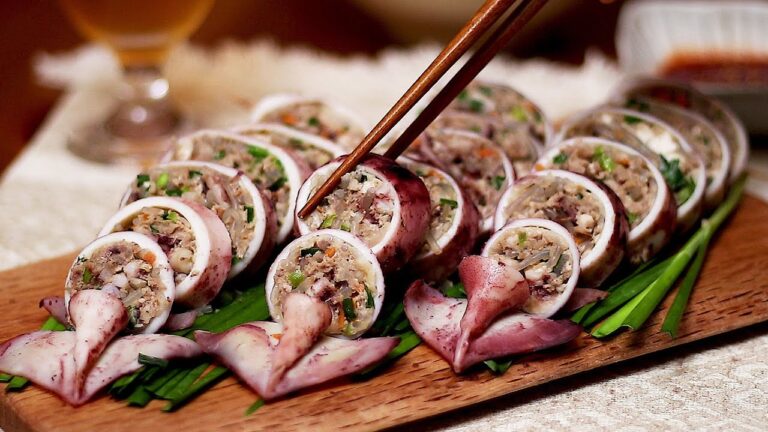 【韓国料理】お勧めのイカレシピ🦑具がぎっしり！イカスンデの作り方＋他の食べ方､イカスンデチヂミ