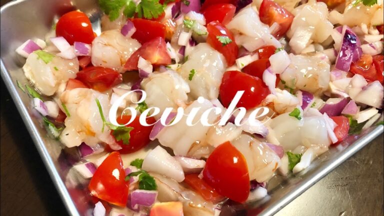 本場のセビッチェ！南米の美味しい魚介マリネ！