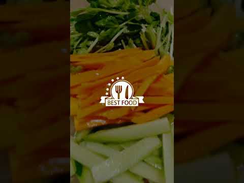 #223 人参+きゅうり+豆苗