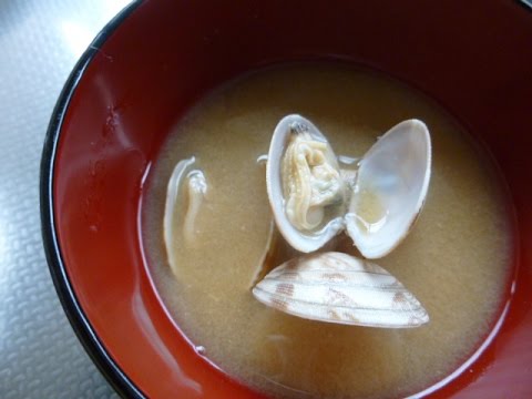 【レシピ】アサリの味噌汁の作り方♪
