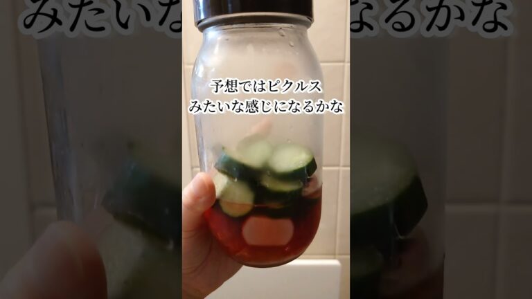 生姜を漬けた残り汁の活用法がヤバすぎた！　#簡単レシピ #浅漬け #ピクルス