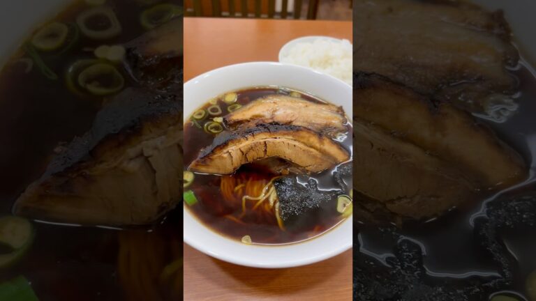 【極厚絶品チャーシュー中華そば】　#japanesefood #ramen