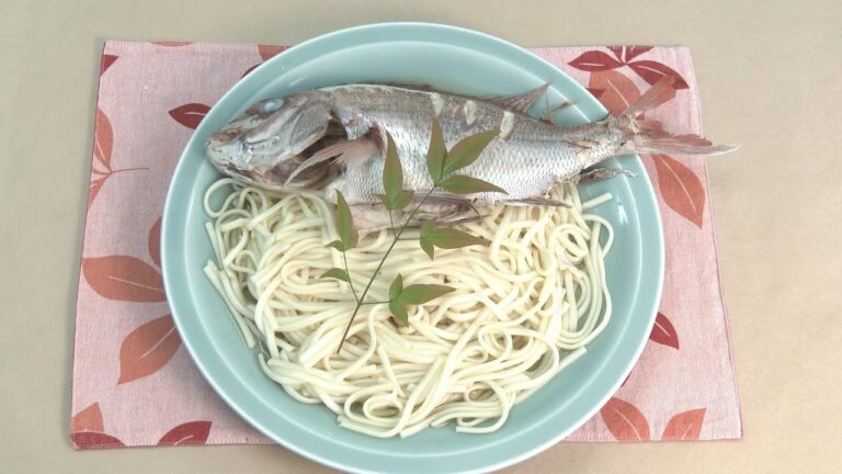 『鯛 麺』を作ってみよう
