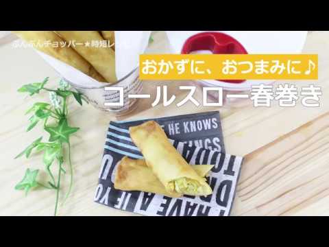 ぶんぶんチョッパー(コールスロー春巻き)