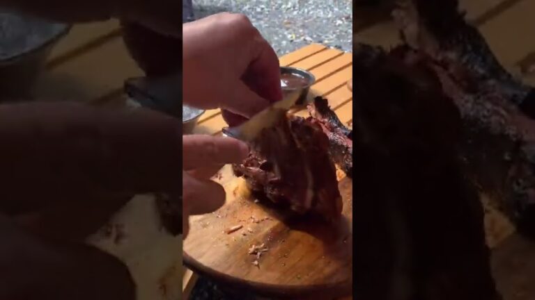 【グルキャン飯】バックリブのBBQソース。