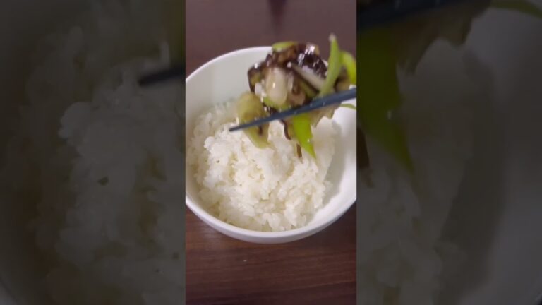 【超簡単】余った長ネギをご飯のお供に！塩昆布ネギ