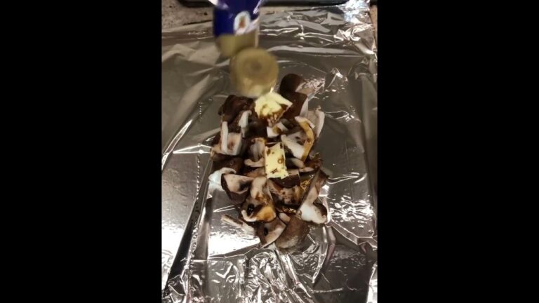 しいたけにバターをのせて醤油をかけてホイル焼きにするだけ(高速版)