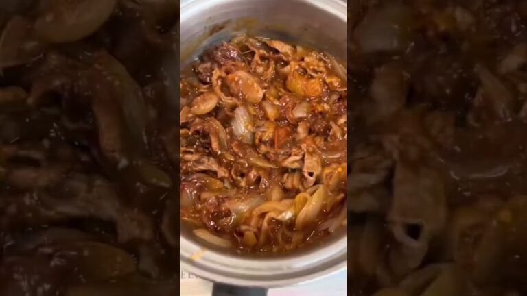 無水鍋で簡単一発調理。ハッシュドビーフ編🍳🥩