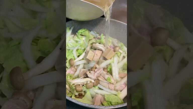 忙しい人の濃厚鶏白湯パスタ🍝