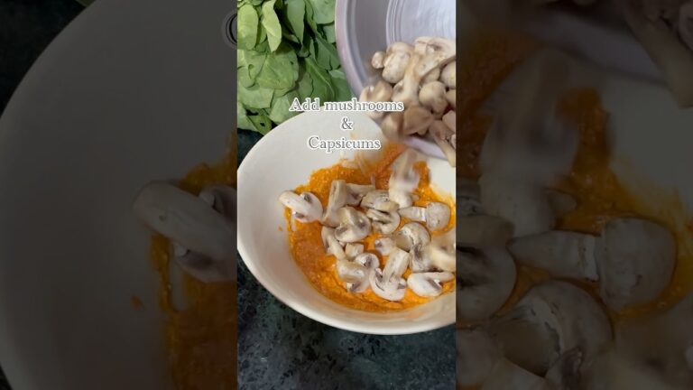 Mushroom tikka Masala #tikkamasala #shorts #mushroom #tikka #mushroomtikka #shorts  #mushroomrecipe