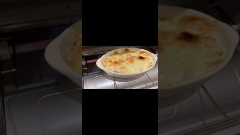 簡単！豆腐でエビグラタン#とうふ #グラタン#エビ #ひとり暮らし #学生#簡単料理