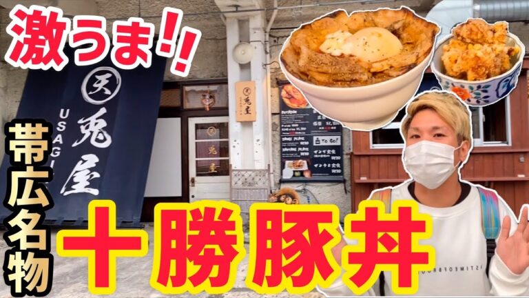 【ウサギ屋なのにブタ丼⁈】絶品と噂の名物料理を食べに行ってみた！！《テイクアウト可》
