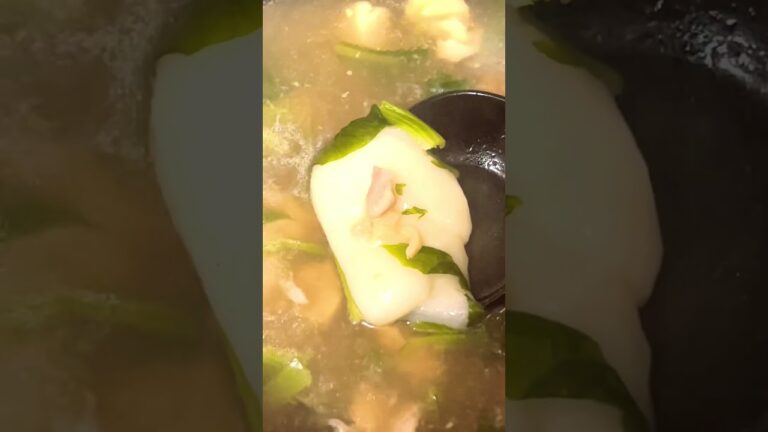 シンプルで酒が飲めるお雑煮。しょっぱめ。「どうせお酒飲みさんのレシピ」。醤油、酒、みりん、ほんだし