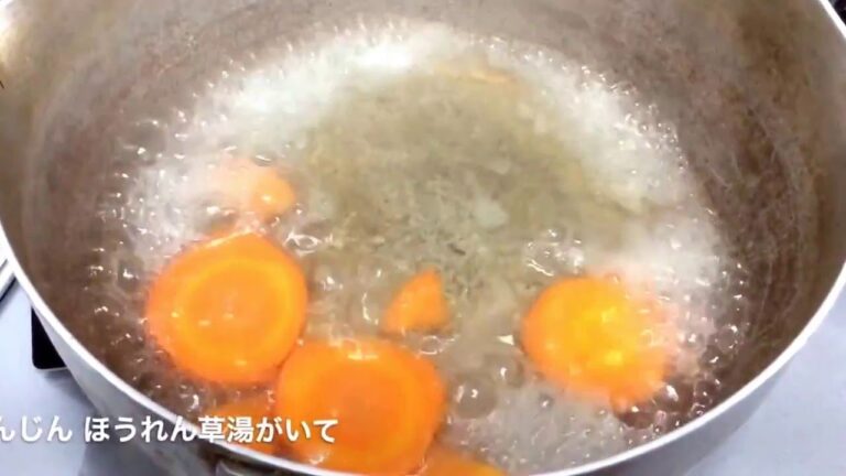 離乳食　ひなまつり三色ぽて団子【動画でわかる！和の離乳食レシピ】