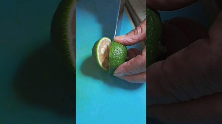 青ゆずを唐揚げにかけたら美味しかった