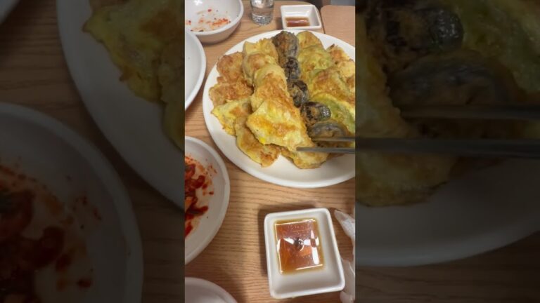 【韓国グルメ#65】老舗の本格チヂミ #shorts