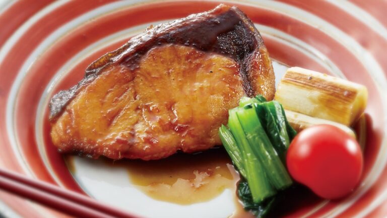 鰤の照り焼きしょうが風味