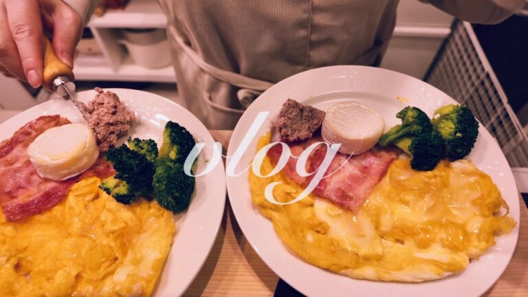 【Vlog】最近食べたご飯🧀好きなものだけ簡単ワンプレート🍳アレンジオレオブラウニーアイスとサングリアで大人のデザートタイム🍷超絶簡単海老はんぺんと豚肉卵炒め🍺本鮪のカマとトロ鰹と真鯛の柵で魚づくし🐟