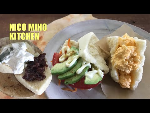 シンプルな米粉蒸しパン〜食事にもおやつにも〜