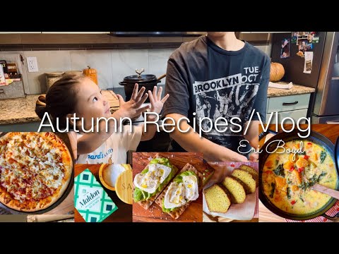 【カナダ暮らしと家庭料理🇨🇦】かぼちゃレシピ🎃/かぼちゃのシチューとかぼちゃピザ🥣🍕/アボカドトースト🥑/スーパー購入品🛒