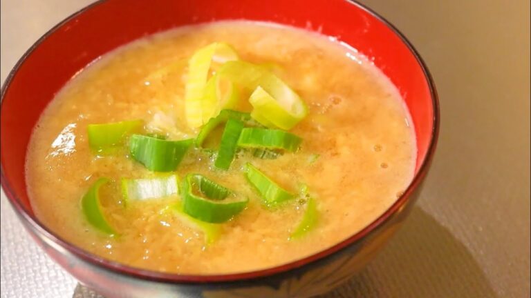 鰹香る長芋スープ / 出汁ダイエット / やせる出汁 /レシピ / ASMR