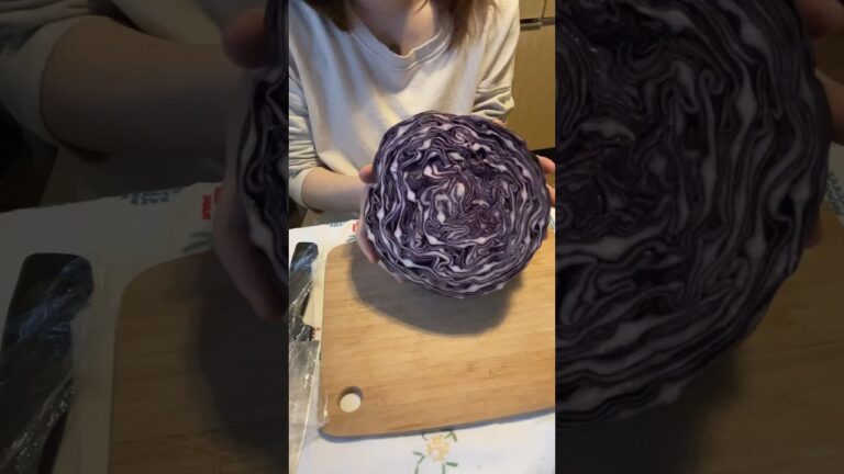 【旦那はドイツ人】ビタミンたっぷり紫キャベツ #shorts #主婦 #料理