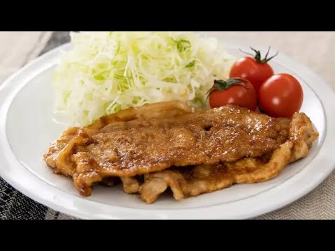 豚ロースのしょうが焼き