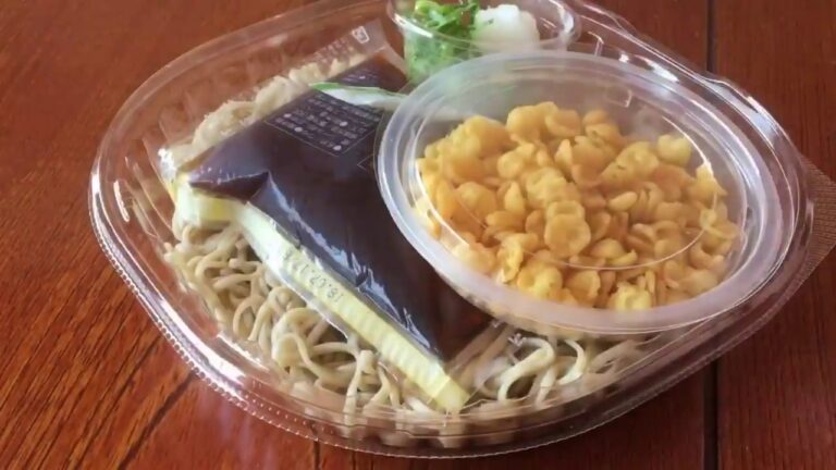 【セブンイレブン】冷し たぬき蕎麦