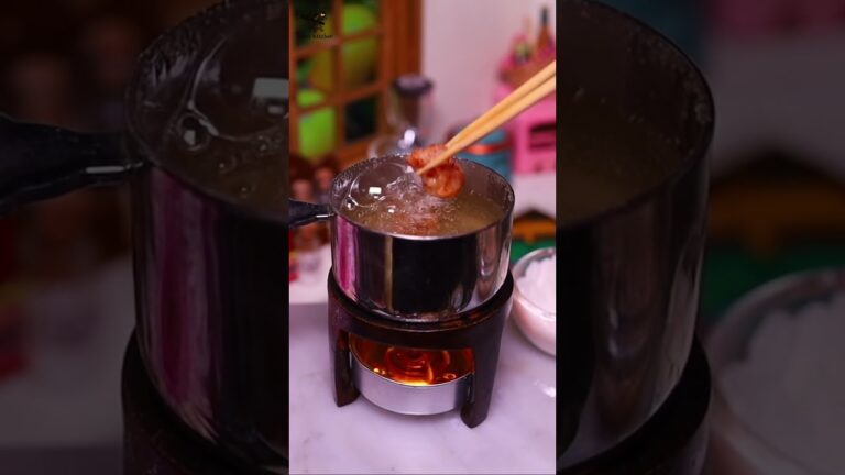 【ミニチュア料理】世界最小唐揚げ弁当を作ってみた