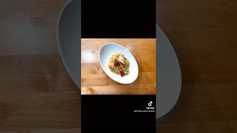 【閲覧注意】タラのラグーパスタ作ってみた #パスタ #パスタレシピ