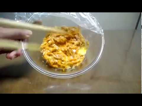 【K&Kレシピ】レンジで人参シリシリー