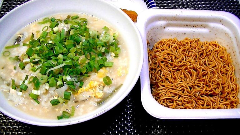 【一人deごはん】Let’s eat！風邪は食べて治すじょ～！「寄せ鍋シメ雑炊」＆マルちゃんカップ「ソース焼きそば」