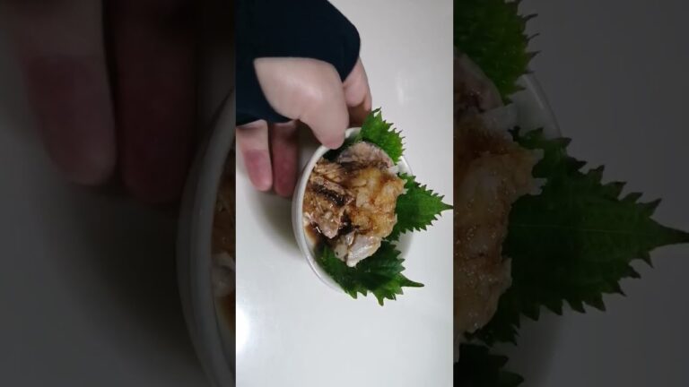 サバ缶開けて、大根おろしポン酢！#Shorts